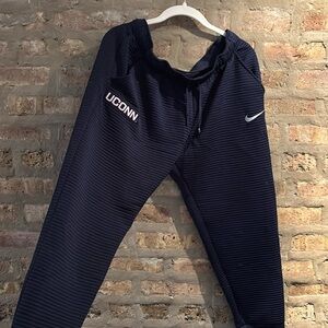 Navy UCONN joggers with drawstring